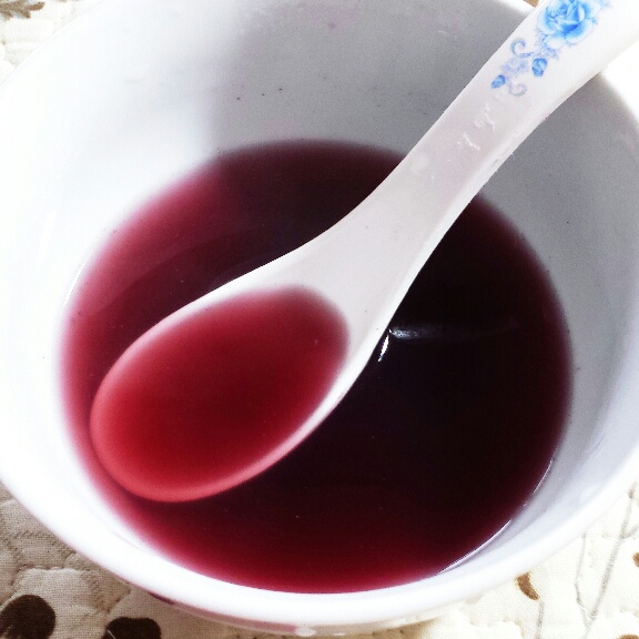 港式紫薯姜糖水