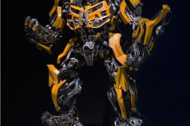 prime 1 studio公布电影《变形金刚》大黄蜂全身像