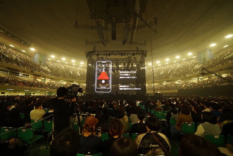 2018年日本武道馆演唱会“朗读演奏实验空间‘新言语秩序’”