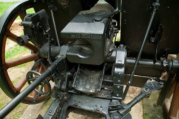 ="68516">第一次世界大战 /a>中使用的野战炮,后来在德军中服役到二战