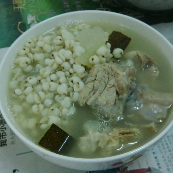 冬瓜生地煲龙骨