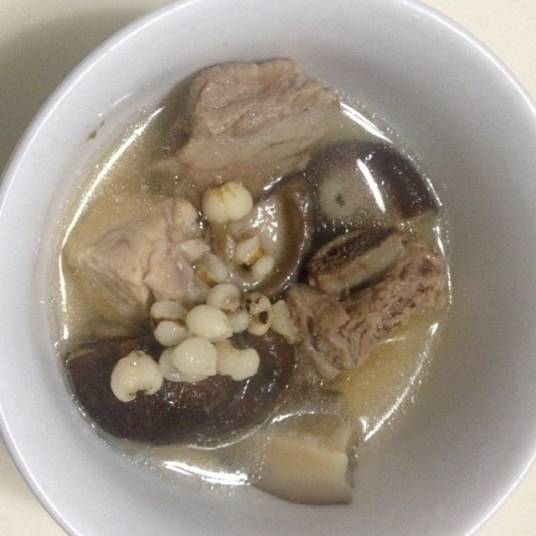 薏仁香菇子排煲_百度百科