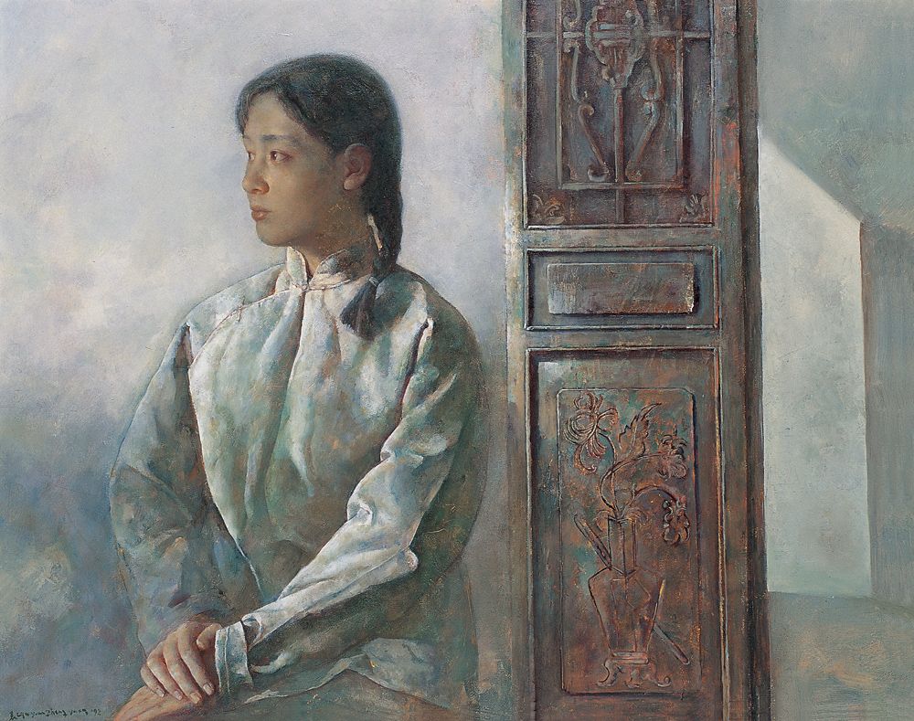  p>袁正阳,重庆人.擅长油画.1980年到解放军报社任编辑.