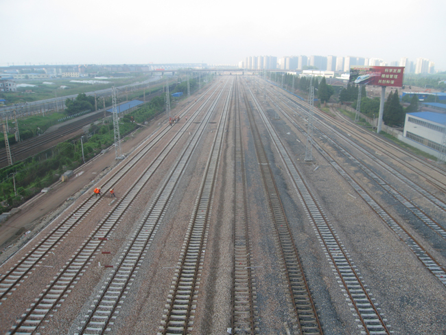  p>乔司铁路编组站,是沪昆铁路的一等编组站,位于杭州市临平区世纪