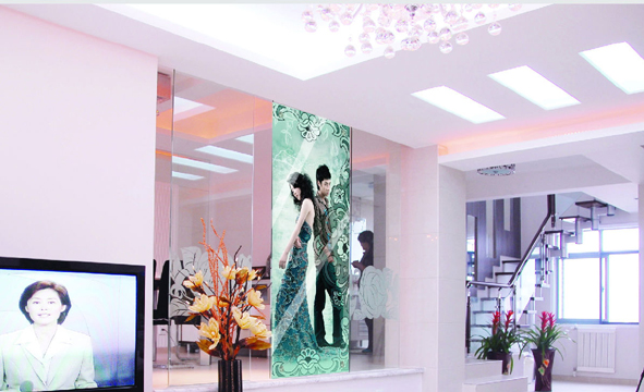 斯雅全息立体冰晶画