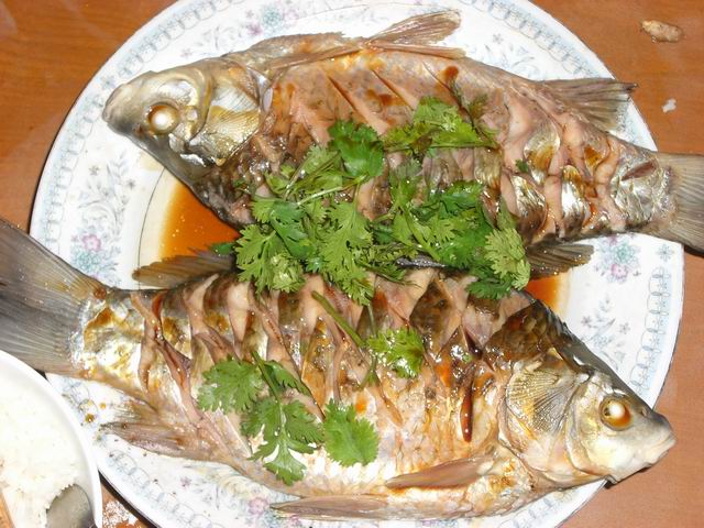 清蒸鲫鱼