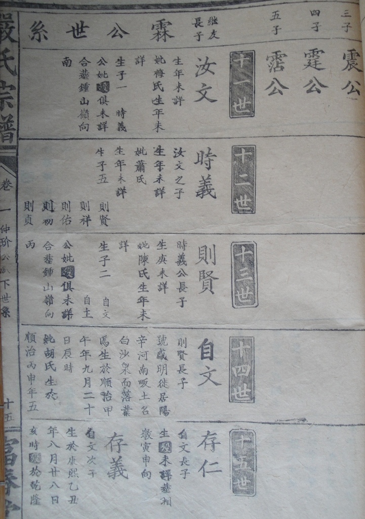 严氏宗谱