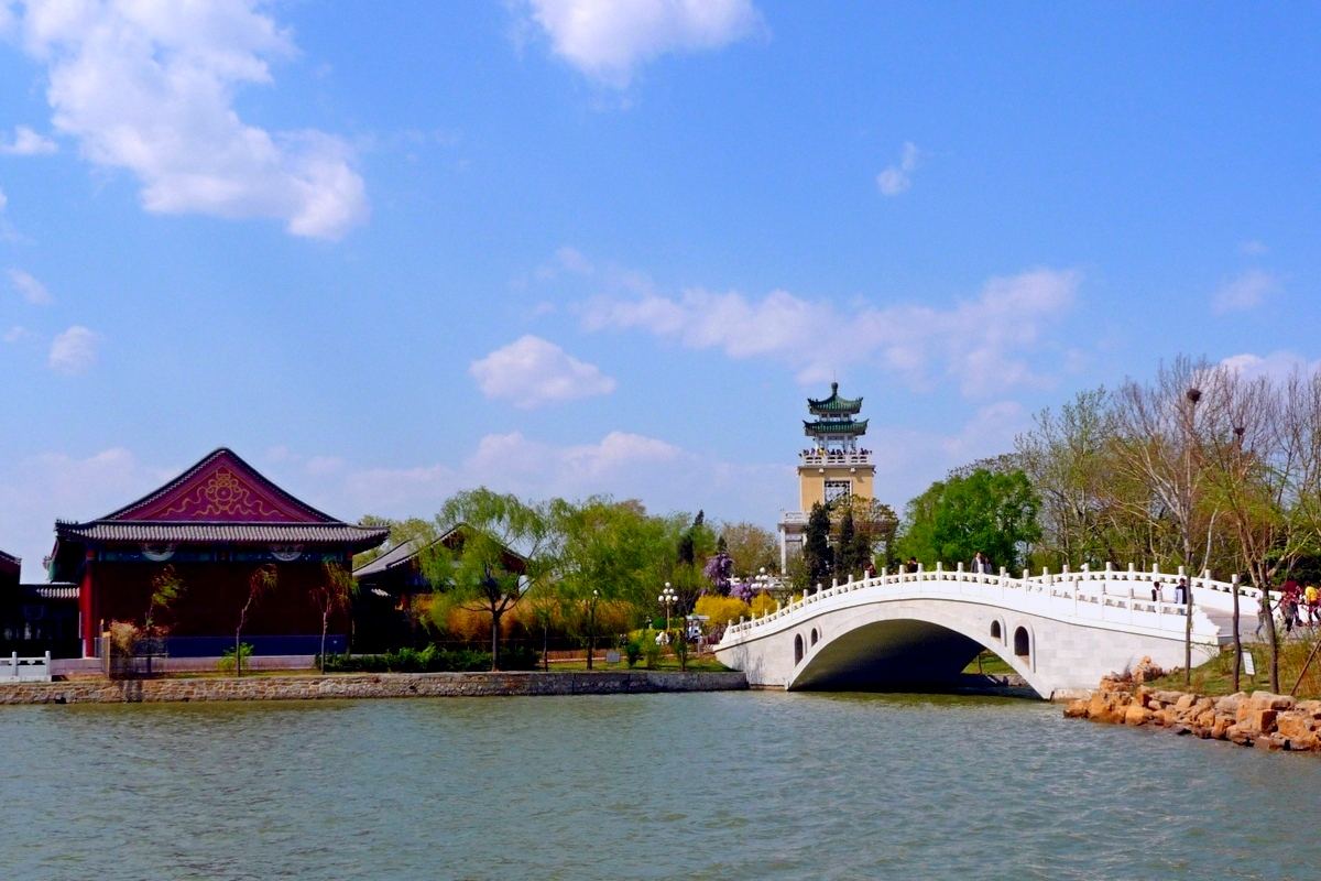  p data-id="gnvhicmwes">天津水上公园原称青龙潭,作为风景 a target