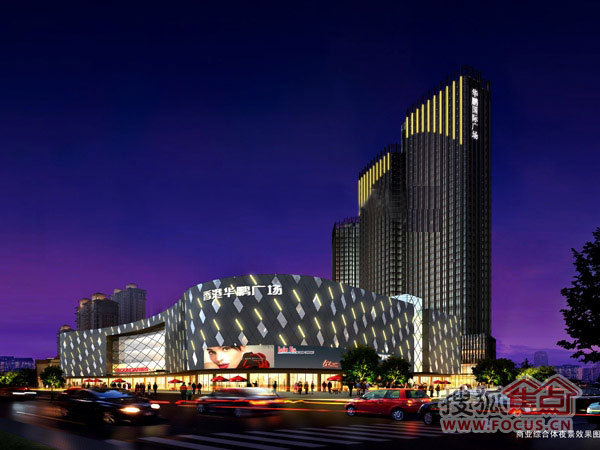 龙德花园是华鹏国际广场的住宅部分,项目位于常州市武进新区腹地