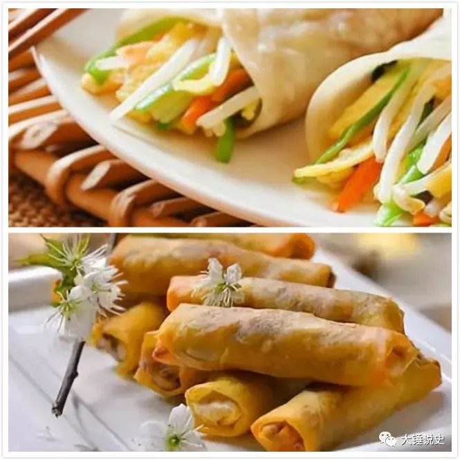 春饼和春卷曾有一个共同的祖先，在流行1500年后却消失于清末_百科TA说