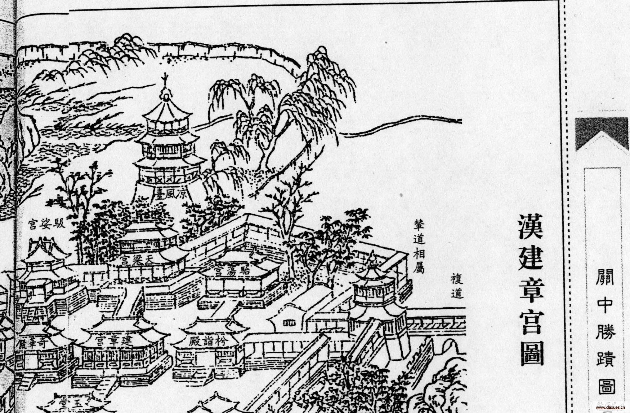 章宫遗址,位于陕西省西安市未央区汉长安城遗址内,始建于汉武帝太初