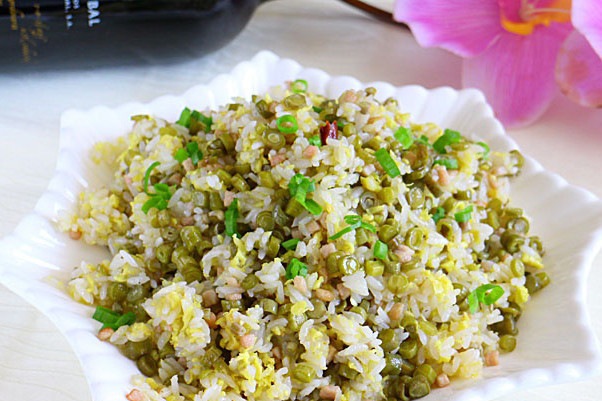 豆角肉糜炒饭