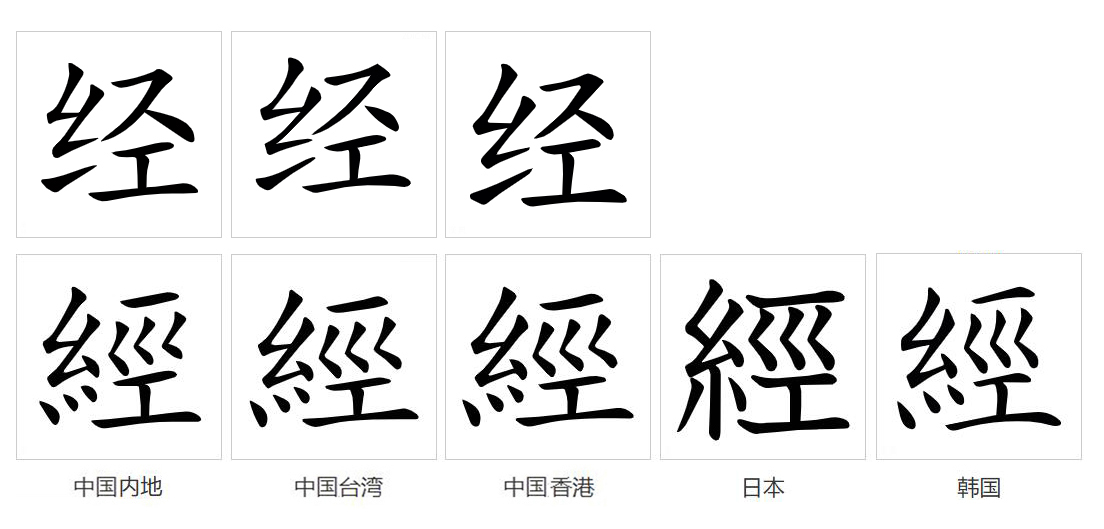 经（汉语文字）_百度百科