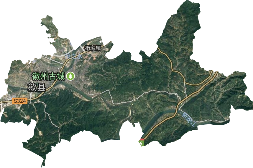 徽城镇,隶属于安徽省黄山市歙县,地处<a