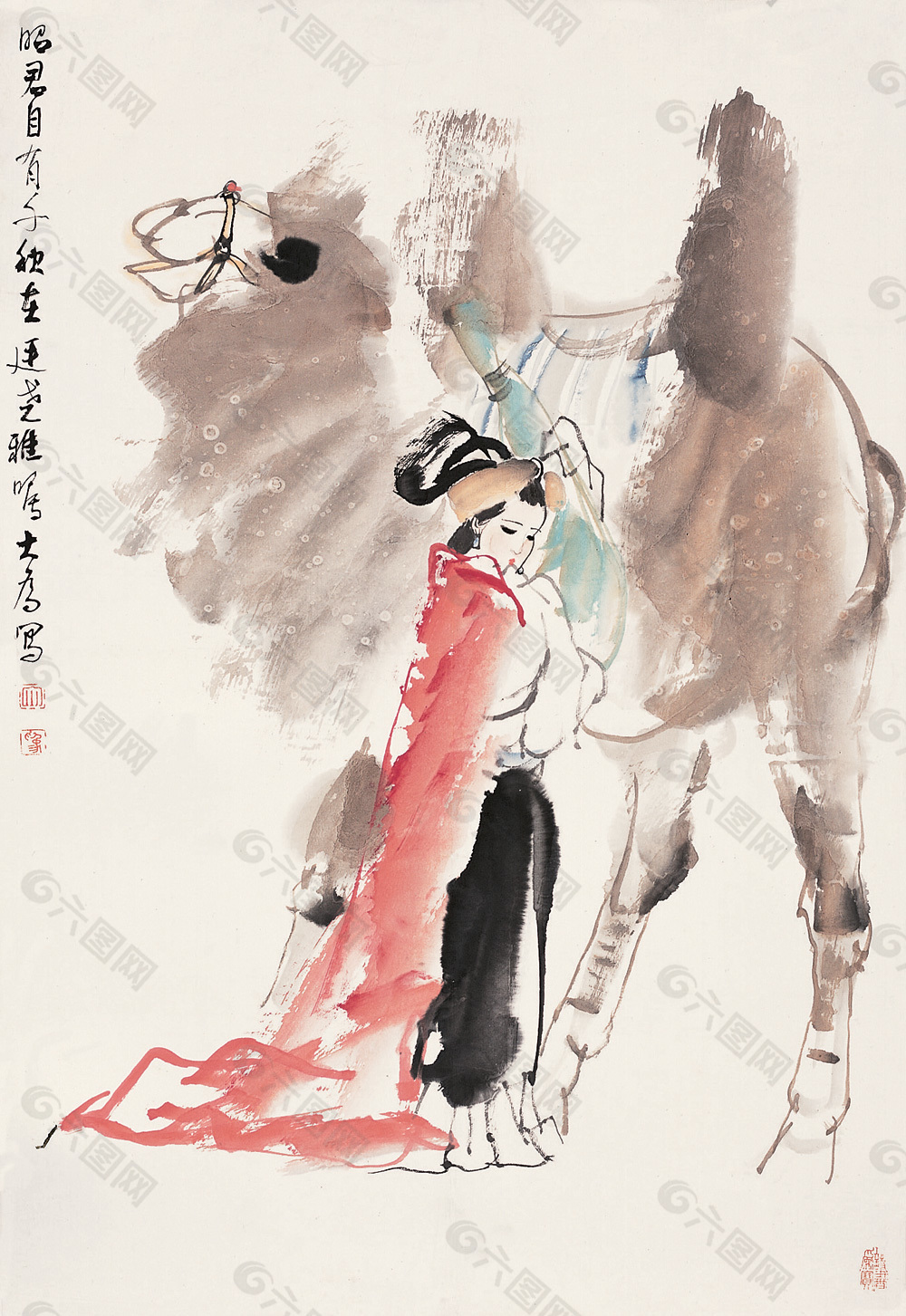  p>王昭君(约公元前54年—公元前19年),名嫱,字昭君(一说昭君非表字)