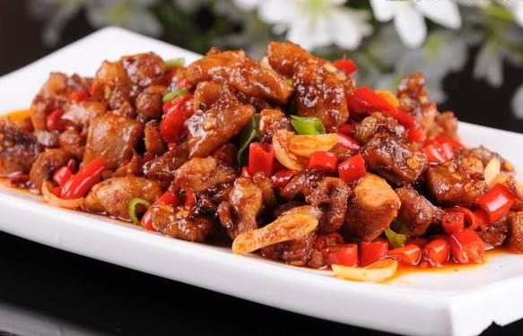 爆炒香辣鸡肝