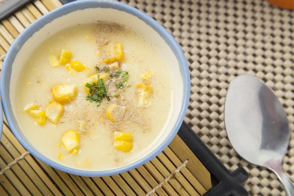 奶油玉米汤