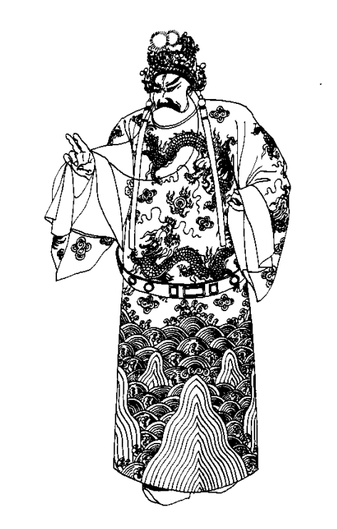  p>戏珠行龙蟒,京剧服装之一,属 a target="_blank" href="/item/蟒袍