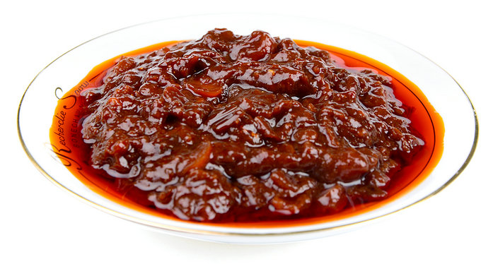  p data-id="go0cpa5gze">西瓜酱,又名西瓜豆酱,瓜豆酱或酱豆,佐餐的