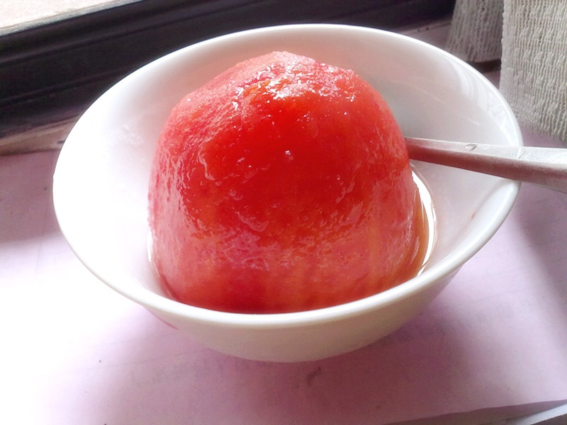 冰镇蜂蜜西红柿