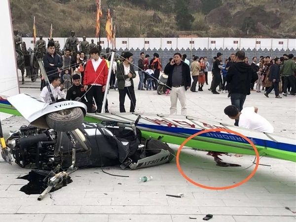 2·19广西北流市铜石岭景区滑翔机坠地事故
