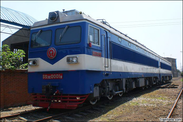 韶山3c型电力机车