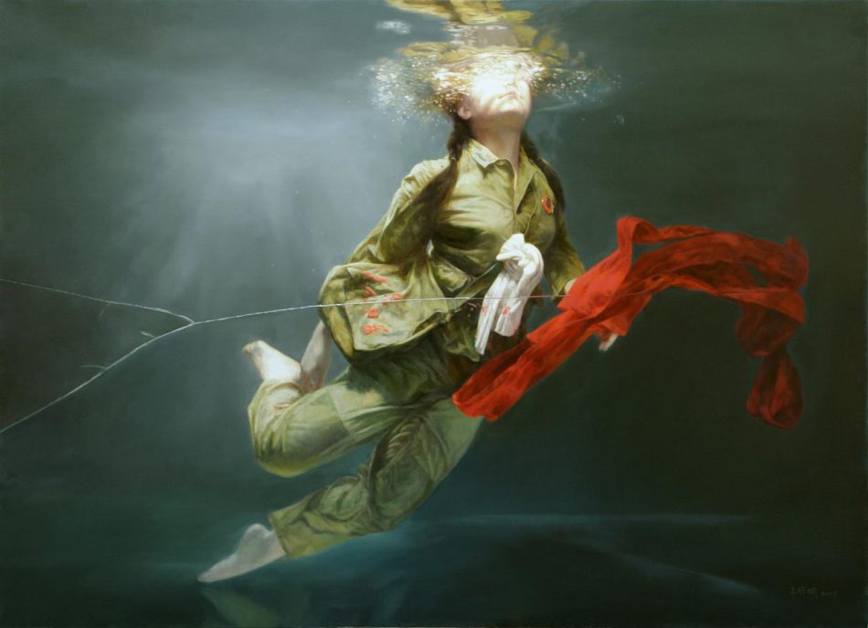 王国斌油画知青系列