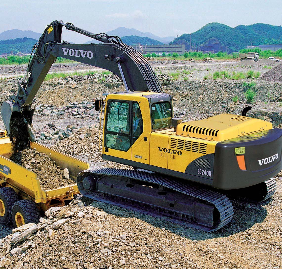 沃尔沃ec240b prime挖掘机