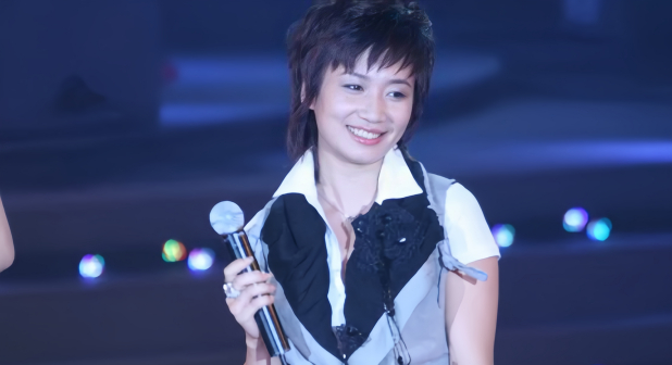 《超级女声》节目现场照