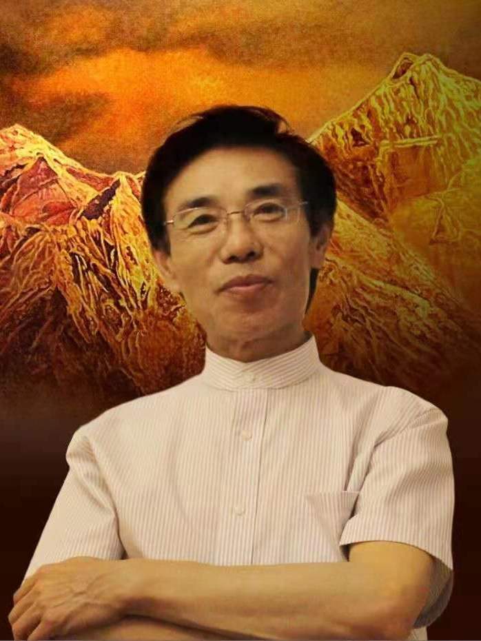 戴乐钟,画家,世界黄金油画创始人.享有"黄金画家"美誉