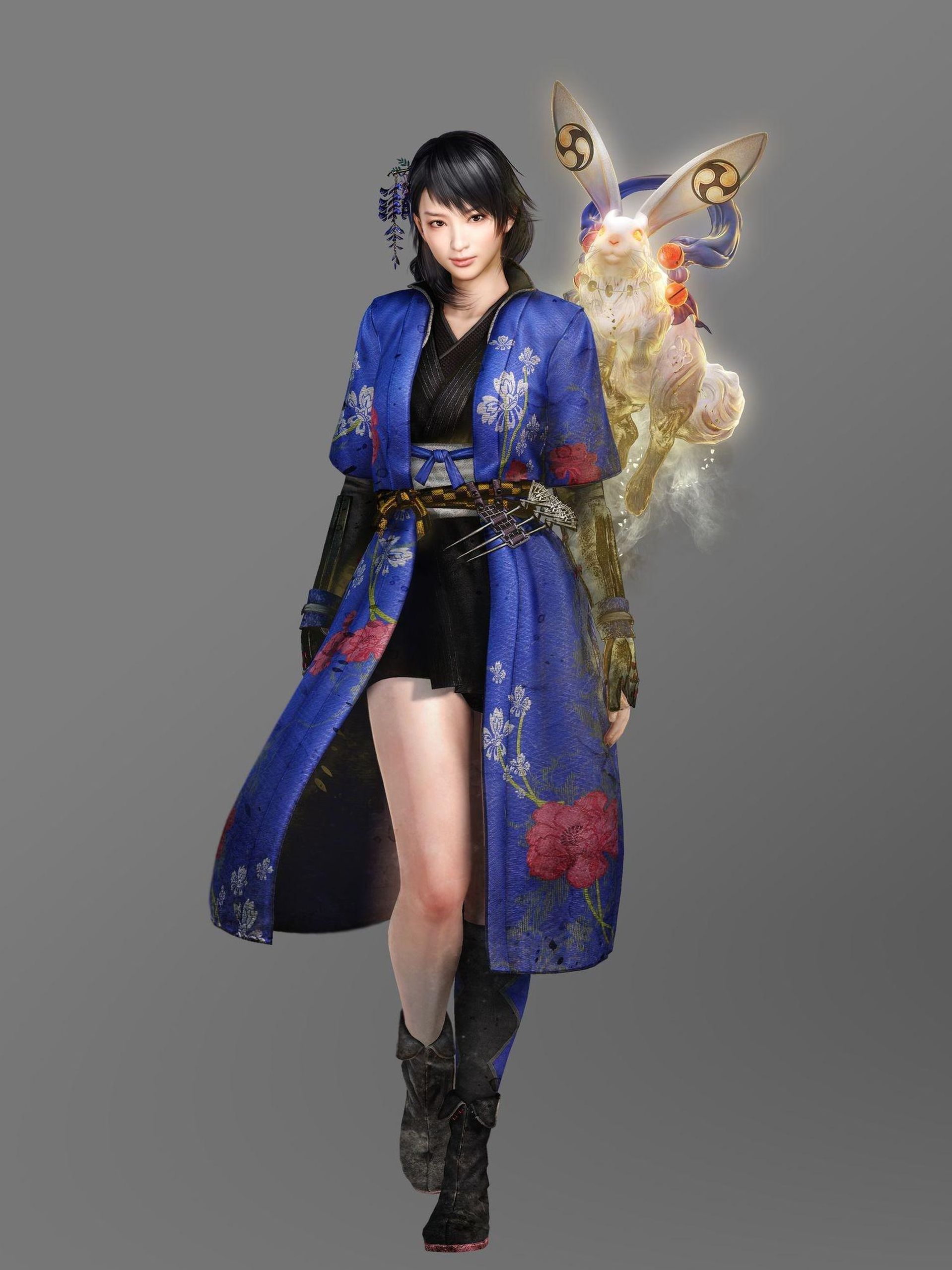  p>阿胜,游戏《仁王》中的角色,由武井咲配音,服部半藏手下的女忍者.