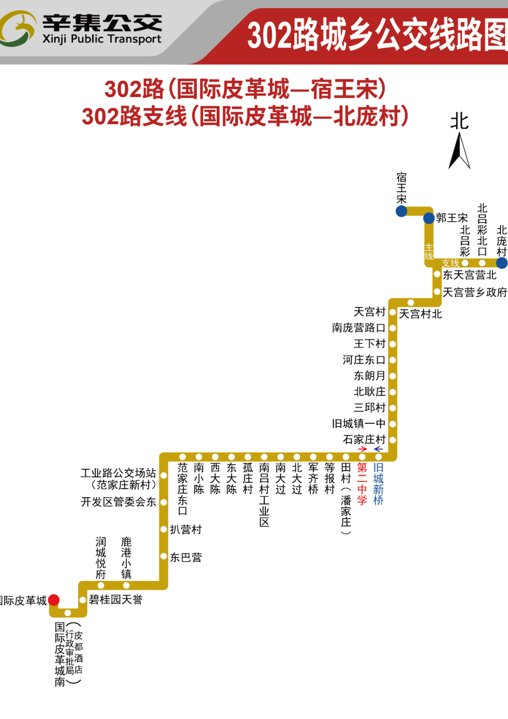 辛集公交302路