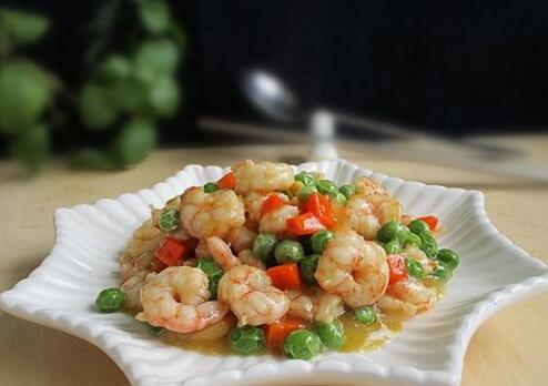虾仁青豆饭