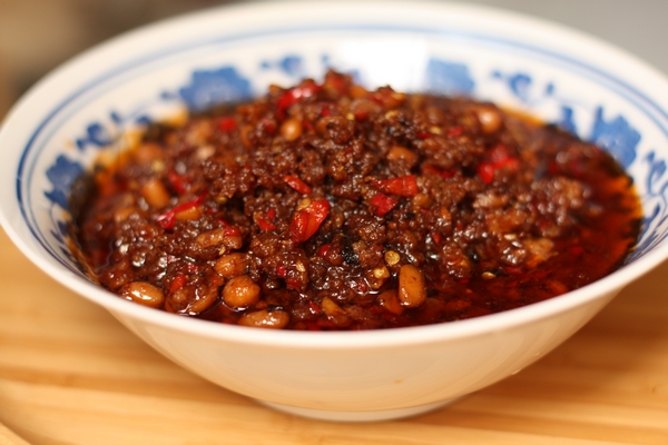 辣椒黄豆炸酱