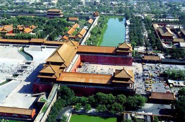 午门（北京市第一批全国重点文物保护单位故宫的南城门）_百度百科