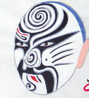  p>传统戏剧脸谱.