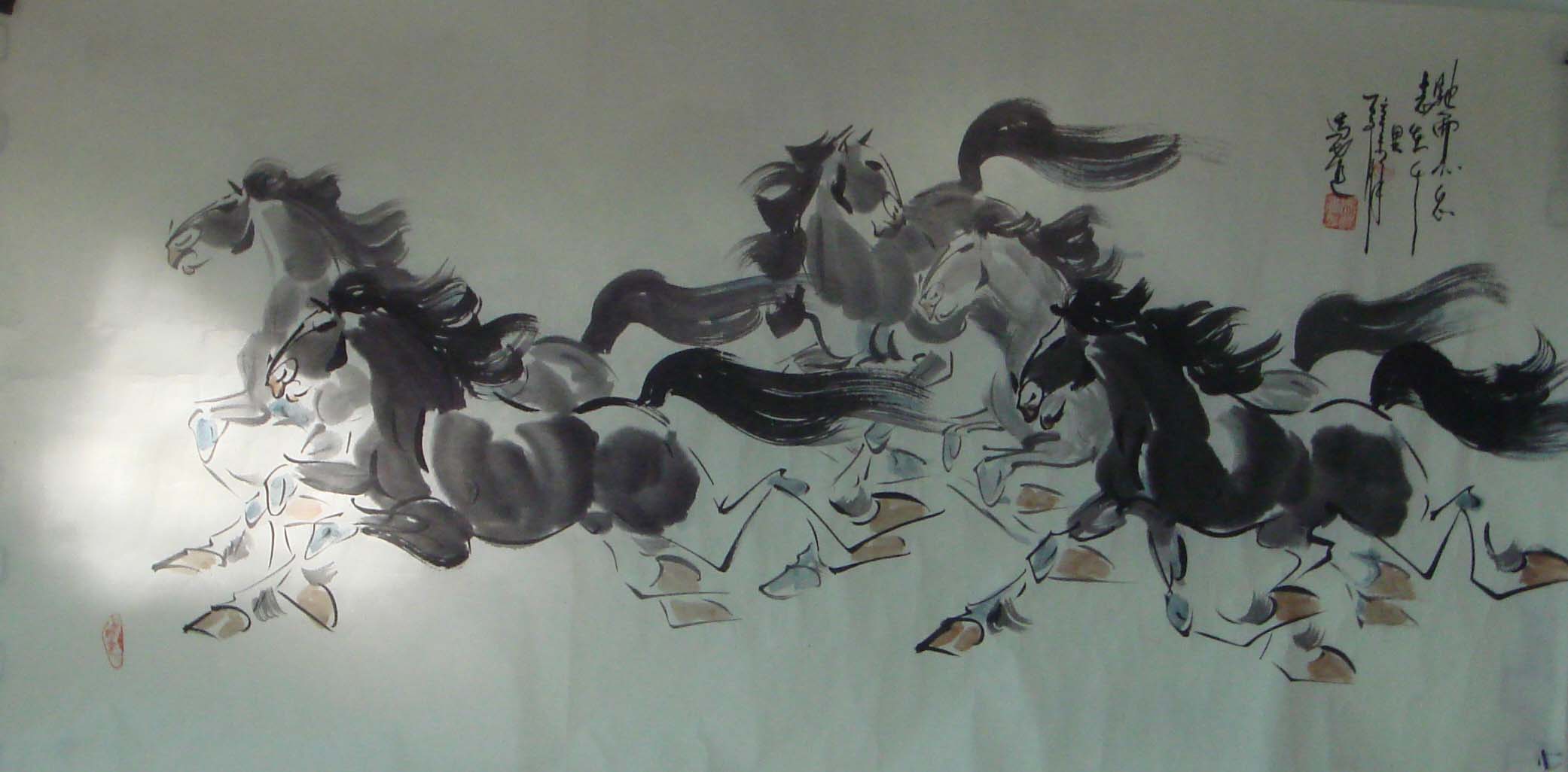  p> b>画家马达 /b>先生,(1919--2001年)生于河北安次县,1938年参加