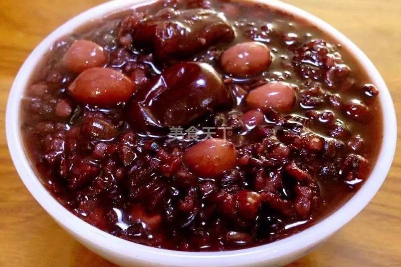 红豆糯米红枣粥