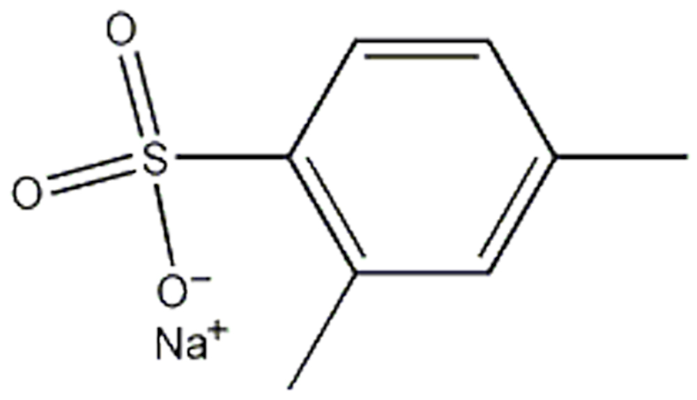  p>2,4-二甲基苯磺酸钠是一种化学物质,分子式是c8h9so3na /p>