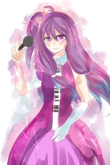  p>虚拟偶像紫嫣violet的眷族,袅袅中日双语原创歌姬 /p>