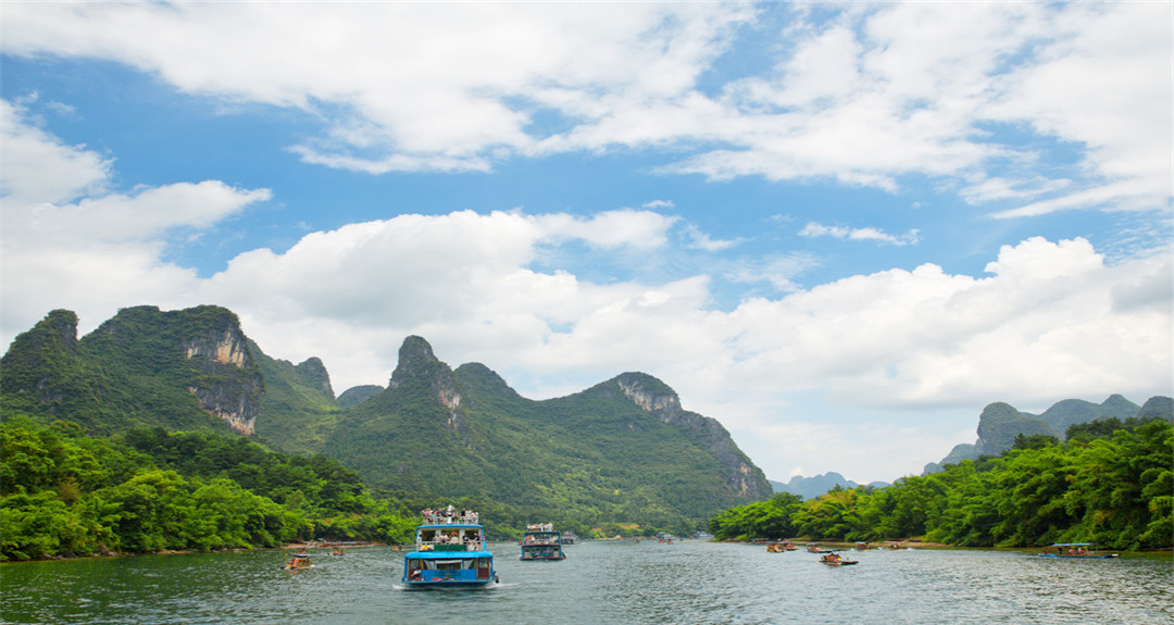 桂林漓江精华漂流