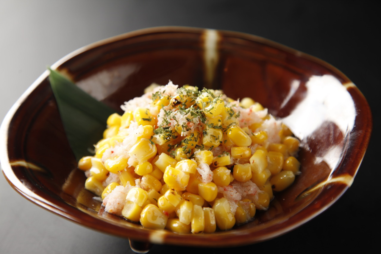 玉米炒蟹肉