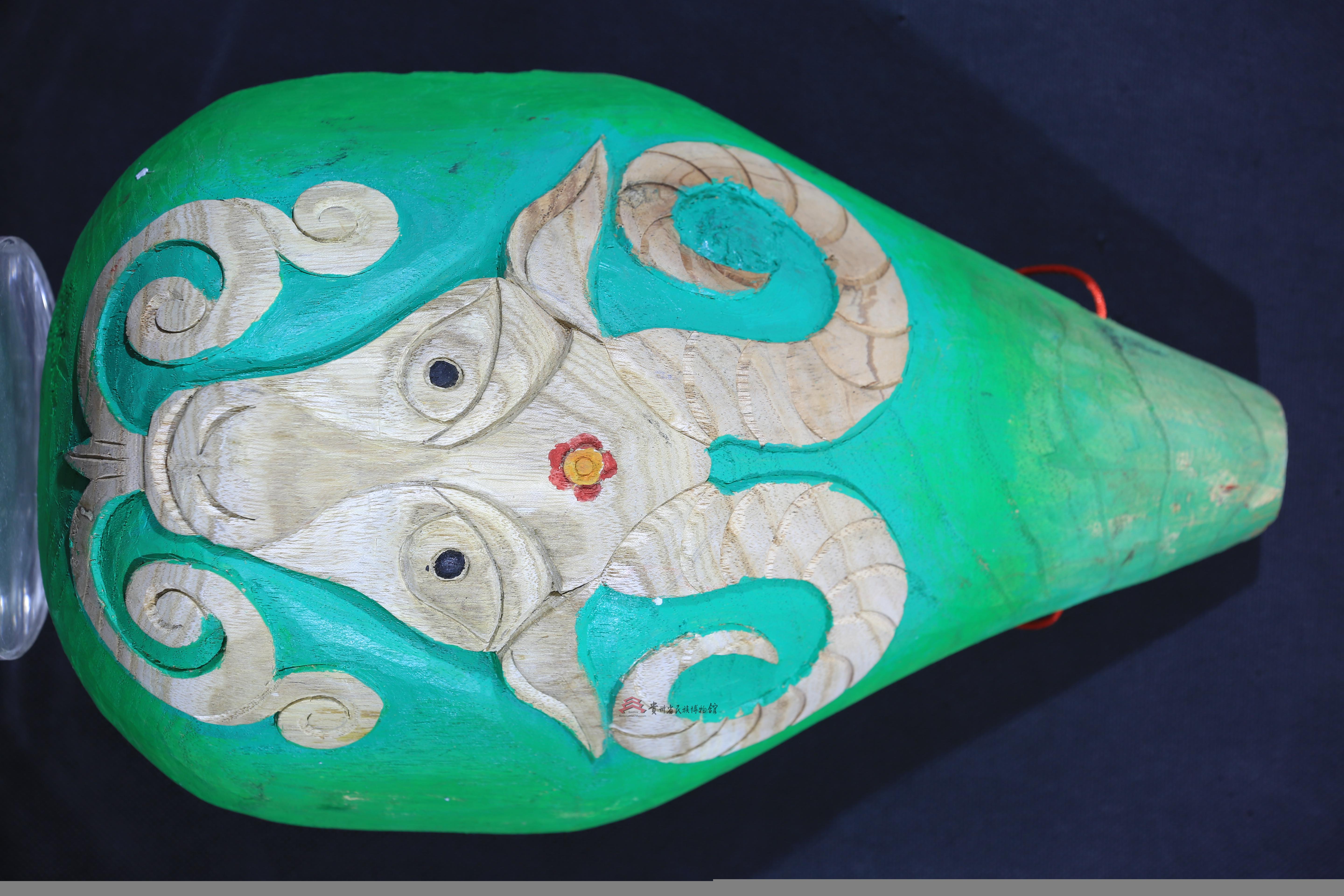 当代云南文山丘北彝族面具小羊神