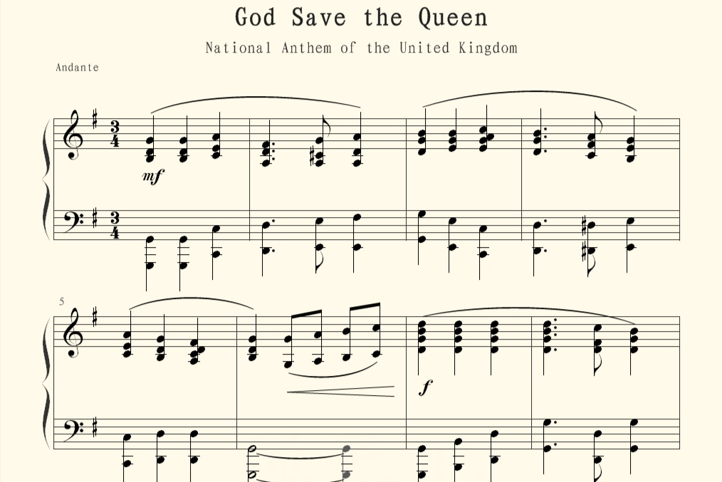 天佑女王》( i>god /i>  i>save /i>  i>the /i>  i>queen /i>)是英国