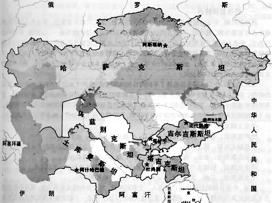 " data-lemmaid="2884753">中亚细亚 /a>的简称,指亚洲中部内陆地区