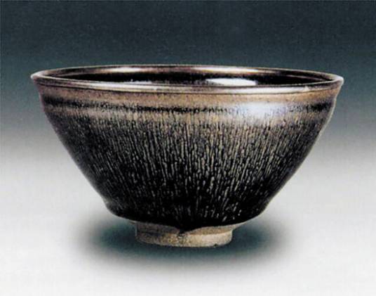 宋建窑黑釉兔毫盏（北京故宫博物院藏品）_百度百科