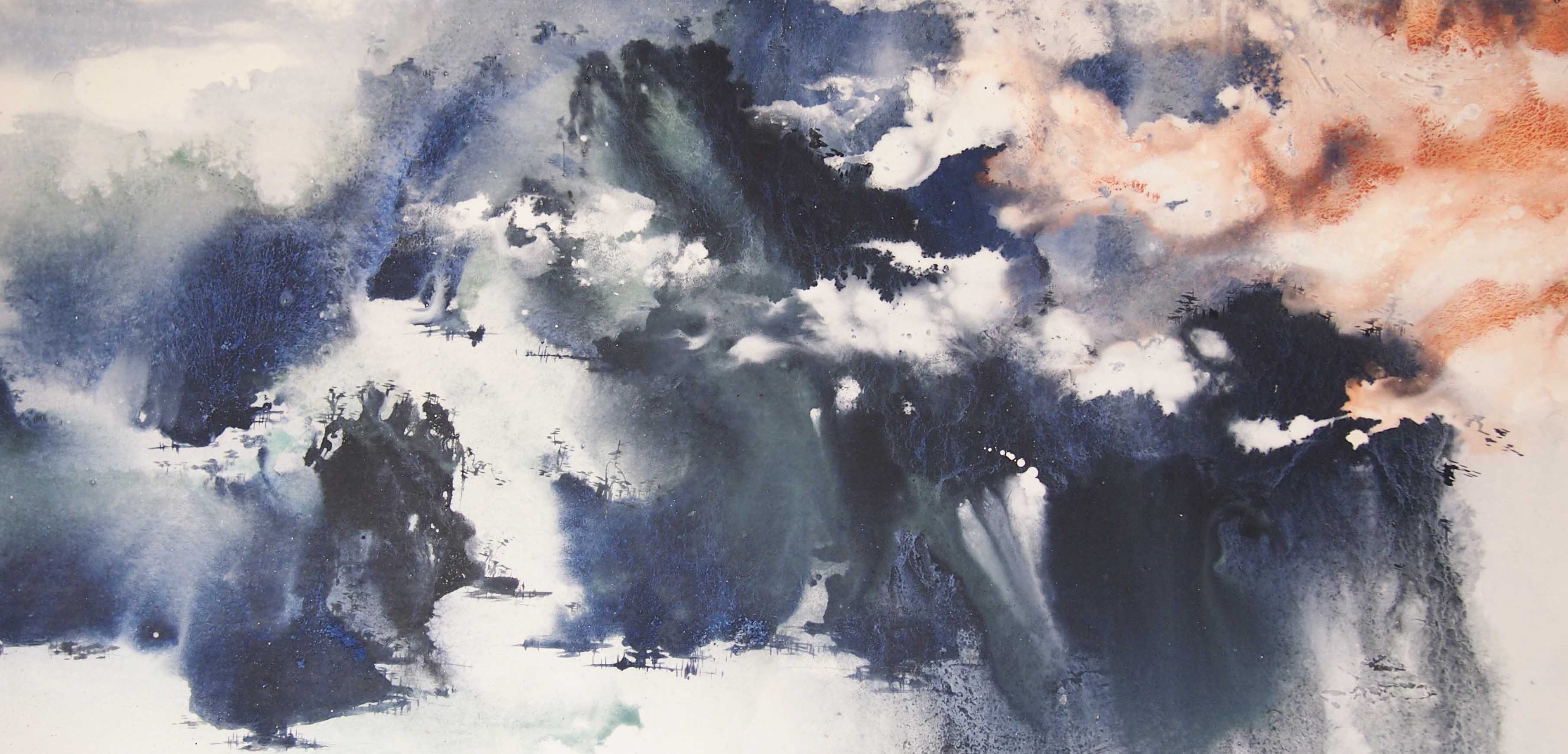 中国国画家,擅长于泼墨,泼彩画.拜师于中国著名油画家王元鼎. /p>