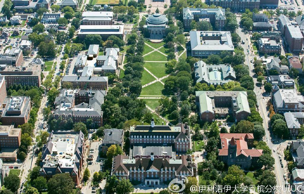 of illinois at urbana-champaign,缩写为uiuc)创建于1867年,坐落于 