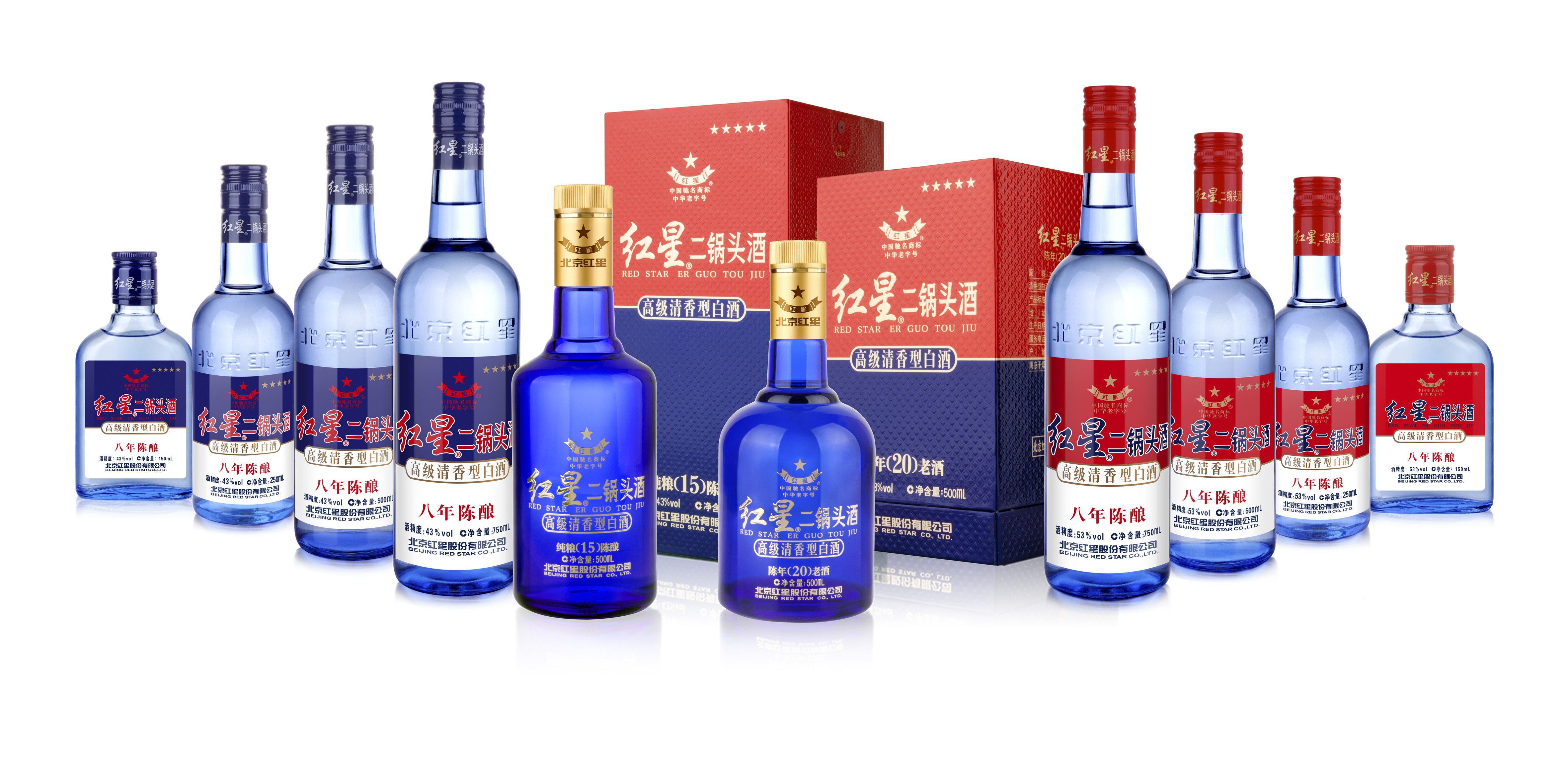 红星二锅头蓝瓶