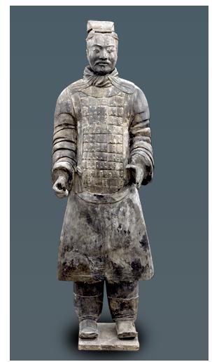 秦高级军吏俑